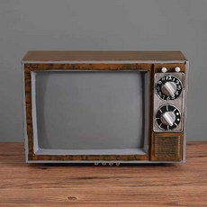 브라운관 티비 옛날tv 레트로 장식품 아날로그 소품, 076TV