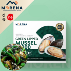 모레나 뉴질랜드 초록입 홍합 25000mg 60정, 1개