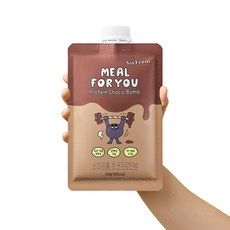 [쿠팡 단독 재고] 소이프롬 밀포유 초코 프로틴밤 식물성 고단백30g 포함 다이어트 쉐이크 단백질 보충제, 1박스, 350g