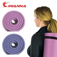 디프샵 요가매트 10mm 쿠션매트, 아이리스블루i워너112, 1개