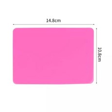 kururu UV클레이 네일재료 UV레진 uv클레이레진, DIY 소형 실리콘 패드, 1개, 1개입