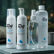 물 없이 쓰는 환자 캠핑용 워터리스 샴푸 바디워시, 200ml, 1개