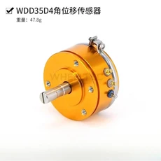 WDD35D4 5K 저항 전도성 플라스틱 전위차계 단축 각도 센서 변위 역방향 진자 선형 0.1, 01 WDD35D4