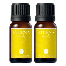 에테르나 퓨어 에센셜오일 100% 아로마오일 원액, 2개, 10ml, 일랑일랑