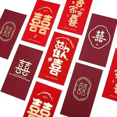 FlowerSP 創意婚禮紅包袋 - 婚禮用品/婚禮小物/婚禮習俗用品/女方婚俗用品/男方婚俗用品/紅包回禮/婚禮紅包袋, 1個, B款,本賣場商品須購物滿$200元以上才能出貨