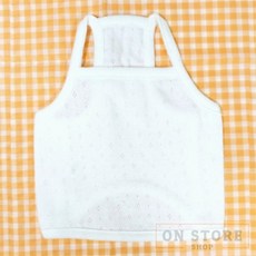 [ON디자인] 니트나시 화이트 반려견티셔츠, S