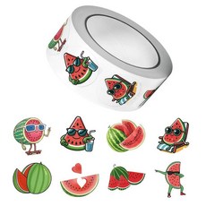 여름 수박 스티커 공예품 스크랩북 책 장식 편지지, 1개, 1개, 1. H1068-1inch
