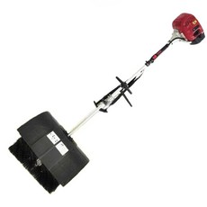 핸드형 제설기 폭설용 블로워 대형 넉가래 제설 장비, 롤러 브러시, 1개