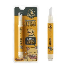 艾爾發寵物 ChikaPen奇卡筆 寵物牙刷 口腔清潔 貓狗適用, 1個, 貓咪牙刷牙膏凝膠, 貓咪牙刷牙膏凝膠