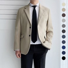 레브클래식 남자 봄 가을 콤비 자켓 블레이저 세미 캐주얼 정장 마이 간절기 빅사이즈