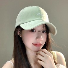 韩系ins小清新棒球帽女夏季新款多巴胺大头围显脸小遮阳鸭舌帽潮, 1個, 空顶-黑色,头围【54cm-59cm】