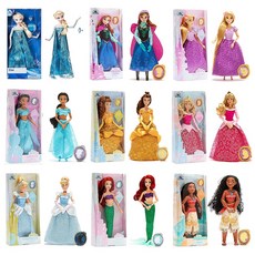 체리라인 디즈니스토어 클래식돌 액션 관절인형 애니메이터 인형, 프로즌-안나_팬던트, 1개