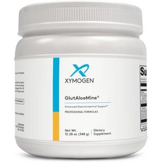 XYMOGEN GlutAloeMine Powder - Supports Gut Health - 3000 mg L Glutamine Powder with DGL Deglycyrrh, 12.28 Ounce (Pack of 1), 348g, 1개
