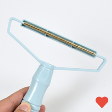 의류 관리 수동 니트 보풀제거기 가정용 보푸라기 파란색