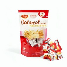 기니디샵 귀리과자 오트밀 미니바이트 40g x 5개 사무실과자