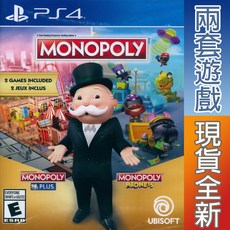 【一起玩】PS4 地產大亨 PLUS 地產大亨：瘋樂 英文美版 MONOPOLY PLUS Madness, UBP30502352-CVRF