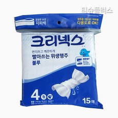 크리넥스 빨아쓰는 행주타올 블루 15매, 3개