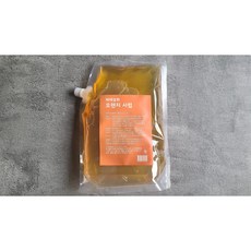 오렌지&레몬 블렌딩 시럽 1kg (에이드/아이스티 최적화), 1개, 1L