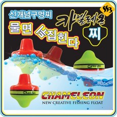 피싱인사이드 카멜레온찌 벵에돔 감성돔 전유동찌 바다낚시 고리찌 구멍찌, 단색, 1개