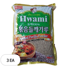 화미 볶음들깨가루, 1kg, 3개