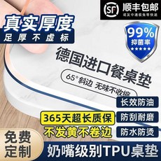 第2代 TPU透明餐桌墊 德國進口 軟玻璃桌布 防水防油 免洗 茶几墊, 1個, 德國進口精品TPU 高透*2.0 食品級,40*60 老爸推薦