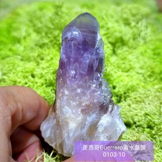 土桑精品 格雷羅糖心紫水晶簇0103-10號 Guerrero Phantom Amethyst Mexico, 1個