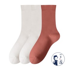 NicoFun 愛定做 3雙 加寬襪口中筒襪 無骨縫頭 抗菌 防臭 堆堆襪 棉襪 運動襪(女襪22.5-24.5cm)