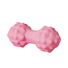 花生造型按摩球 筋膜放鬆按摩器 深層肌肉按摩 輕巧便攜, [花生球]粉色, 1個