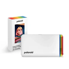 Polaroid 寶麗來 手機相片印相機 附20張相紙, 白色, 1個, HI PRINT