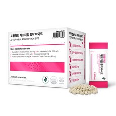 포뮬라인 애프터밀 흡착 바이트 알파CD 네오푼시아 선인장 줄기 추출물, 1박스, 28회분