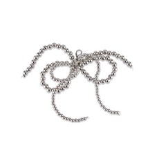 OTZ 비즈 더블 리본 슈 참 실버 FLOTFA3A09 311859