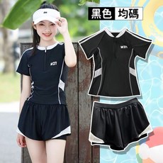 人魚朵朵 女大童兩件式泳裝 兒童泳衣 泡湯學生泳衣