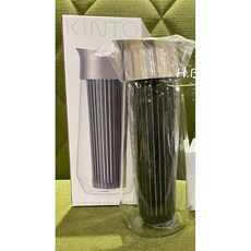 KINTO LUCE冷泡茶壺1L / CAST250ml 雙層玻璃杯, 1個