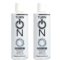Turn On 실리콘 베이스 여성 청결제 미국 직배송, 2개, 236ml