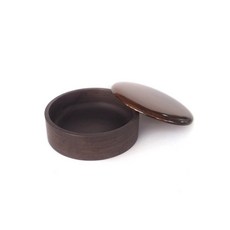 汶采筆莊 5吋圓形宋坑單打端硯, 詳見包裝