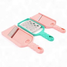 감자 썰기 야채 무 주방 손잡이 휴대용 강판 다용도주방강판 채칼 미니, 1개