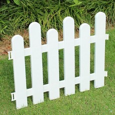 플라스틱 정원울타리 연결형 각도조절 화단 경계 펜스