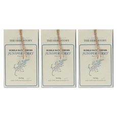 버블바스 파우더 주니퍼베리 80g 3개 더허브스토리