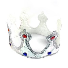 디오유엔 놀이동산 머리띠 스펀지왕관 실버