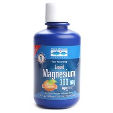 TRACE MINERALS RESEARCH 液態鎂 300mg, 473ml, 1瓶