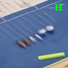 JINGHENG 귀 청소도구 거위 깃털 귀파개 귀청소도구 귀밥청소 귓밥제거, 1개, 1개