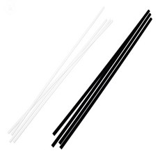 섬유스틱 대형 4p 컬러섬유스틱15cm, 블랙 30cm