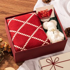 禪緣香捨 生日禮物女送女朋友聖誕節新年伴手禮圍巾禮盒閨蜜實用高級感禮物