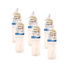 청정원 그린스위트 슈가 카페시럽, 1.5L, 6개
