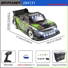 WLtoys 284131 Rc 자동차 1:28 4WD 드라이브 오프로드 2.4G 30 Km/H 고속 드리프트 원격 제어 장난감 소년, 03 284131 1B OB