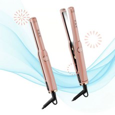 KK 앞머리 고데기 미니 1/2인치 헤어 LED 디스플레이 토르말린 티타늄 세라믹 MG