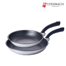 알텐바흐 헥사 통5중 스텐 후라이팬 세트 혼합색상 프라이팬 22cm+ 30cm, 후라이팬 22cm+30cm, 1개