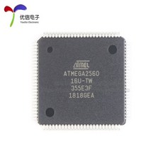 패치 ATMEGA2560-16AU 칩 8 비트 마이크로 컨트롤러 256K 플래시 메모리 5V 개