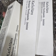 [UPGRADE] 칼앤한스 프레시브레스 불소치약 120g 3개 자스민민트, 치약 120g X 3개 자스민민트