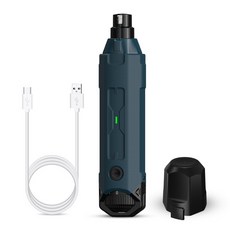 新款電動狗磨甲器 6檔調速, 深藍, 1個